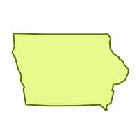 Outline of the state of Iowa in the United States of America